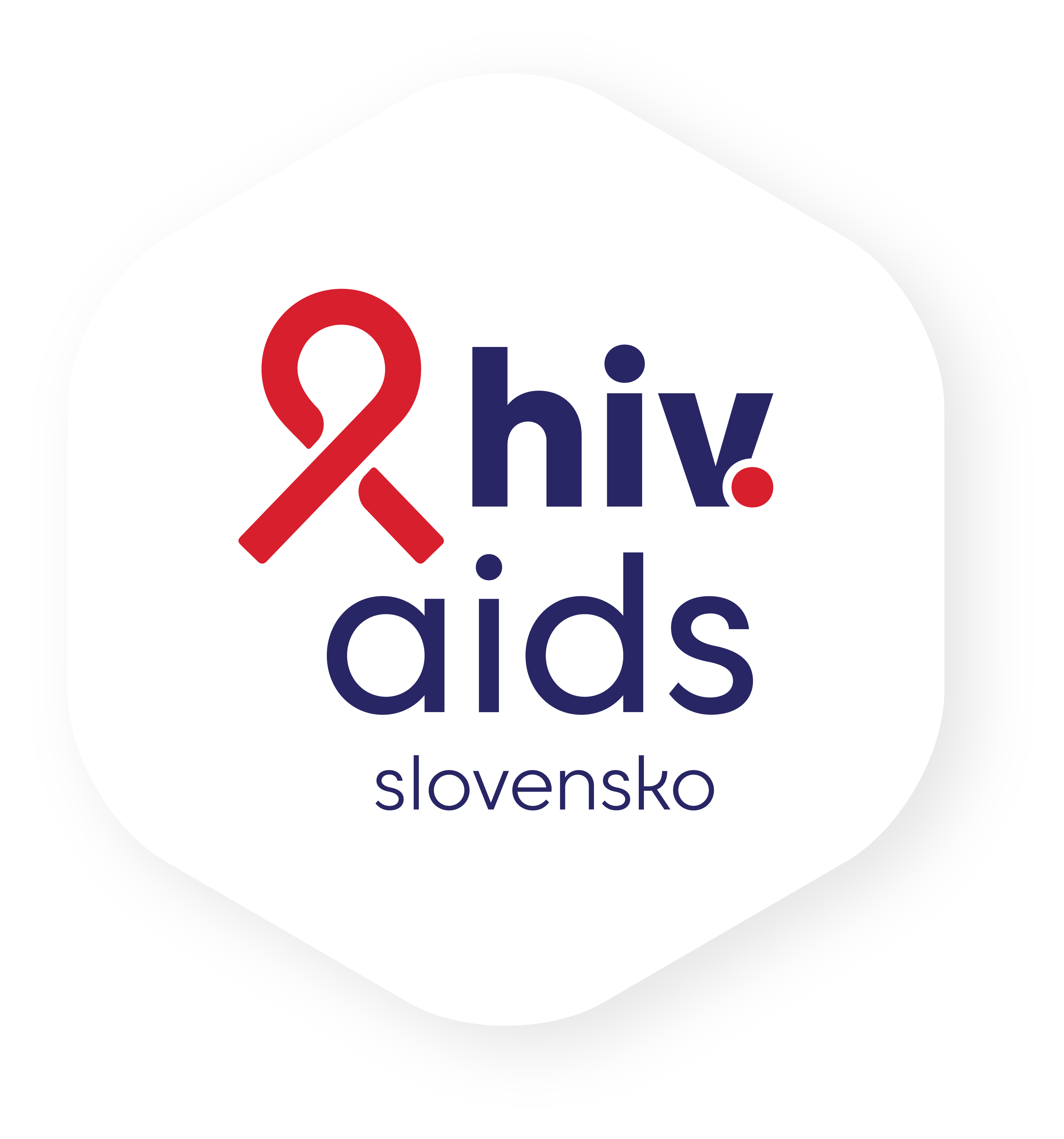 Logo HIV(AIDS Slovensko